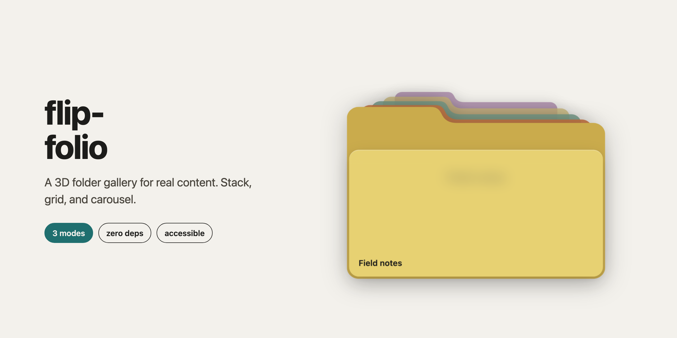 What makes a div read as a folder?